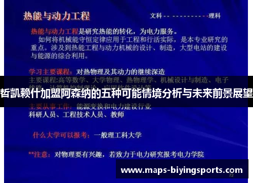 哲凯赖什加盟阿森纳的五种可能情境分析与未来前景展望