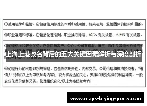 上海上港改名背后的五大关键因素解析与深度剖析